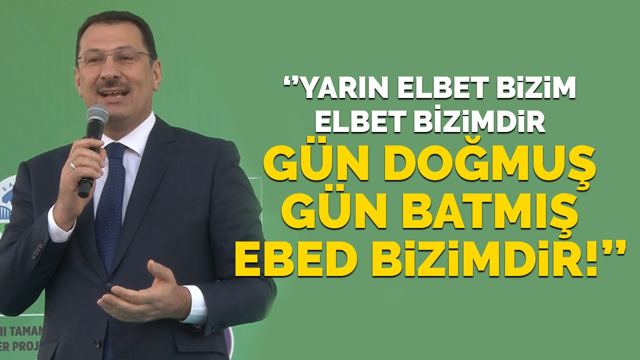 Ali İhsan Yavuz: Yarın elbet bizim, elbet bizimdir. Gün doğmuş gün batmış ebed bizimdir!