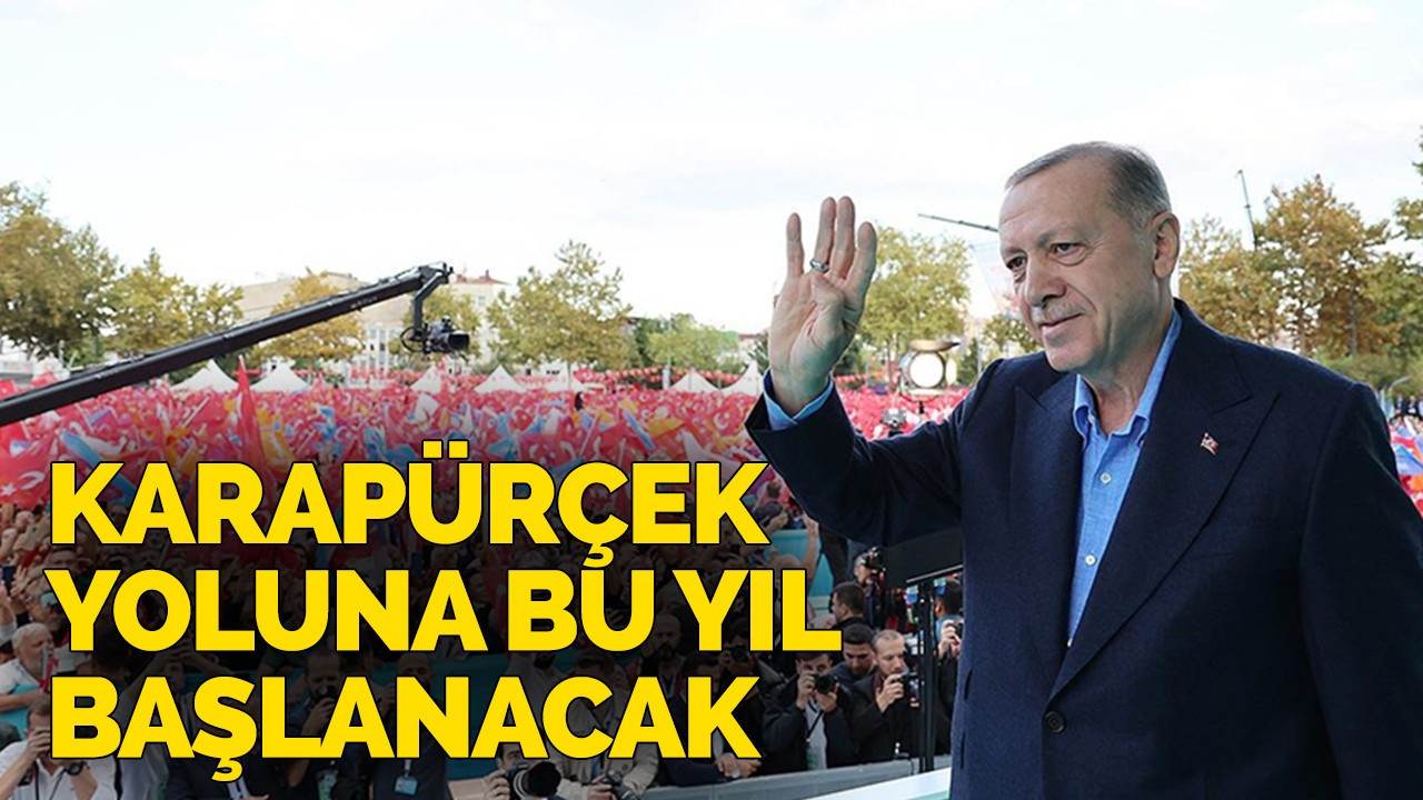 Karapürçek Yoluna Bu Yıl Başlanacak