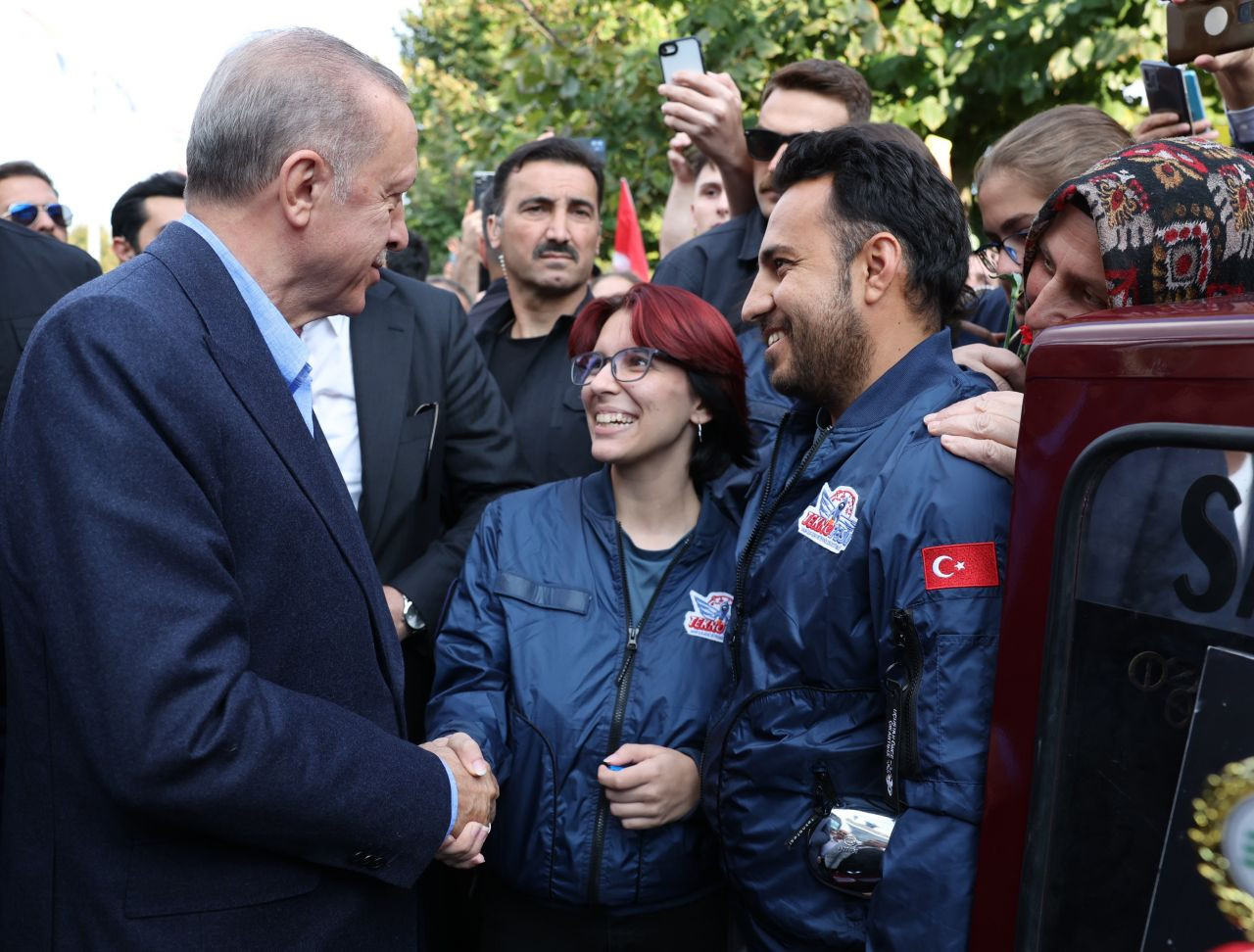 Cumhurbaşkanı Erdoğan öğrencilerle bir araya geldi - Sayfa 2