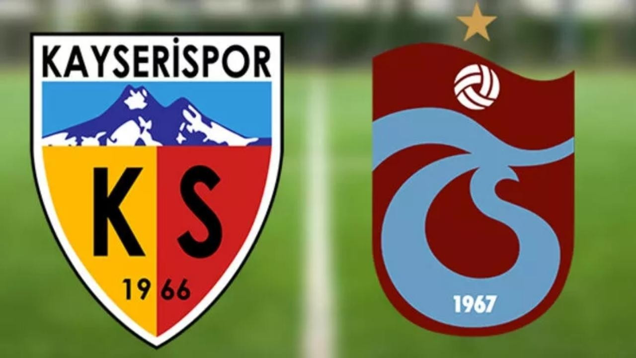 Kayserispor Trabzonspor maçı ne zaman, saat kaçta? Kayserispor Trabzonspor maçı hangi kanalda canlı yayınlanacak?