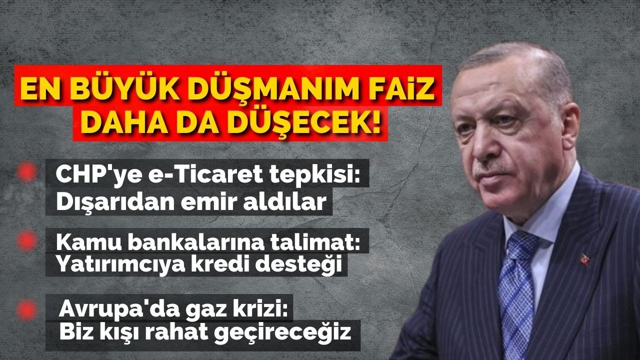 Cumhurbaşkanı Erdoğan'dan önemli açıklamalar