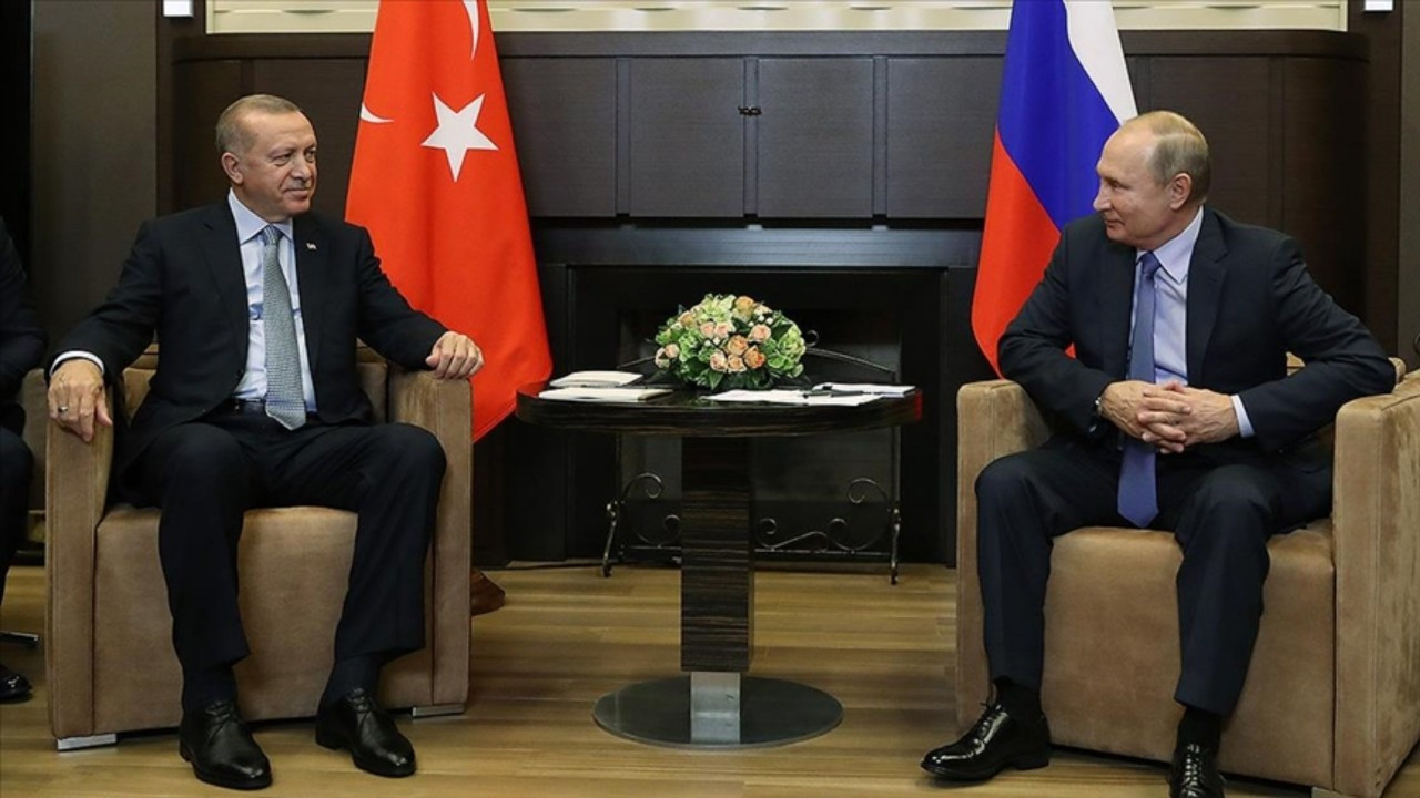 Cumhurbaşkanı Erdoğan Putin ile görüştü