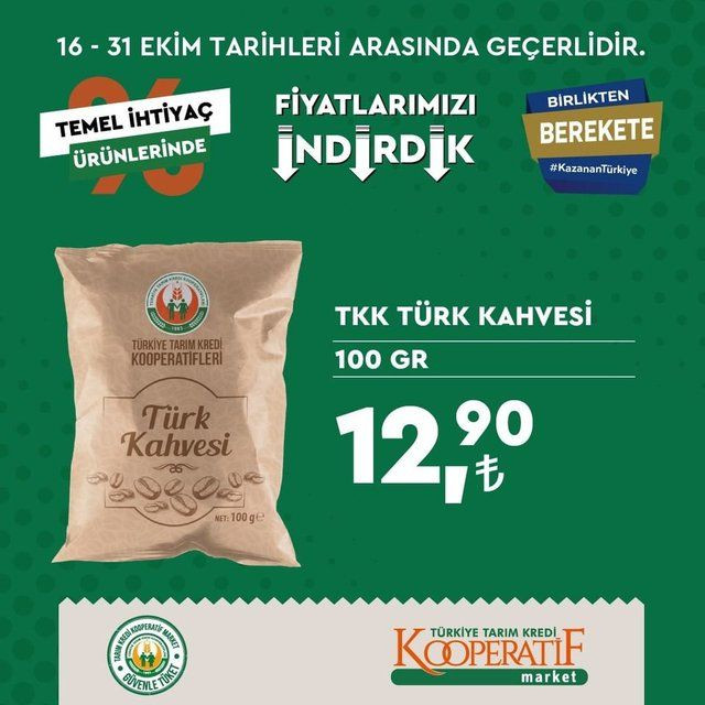 Tarım Kredi Kooperatif Marketlerinde büyük indirim - Sayfa 21