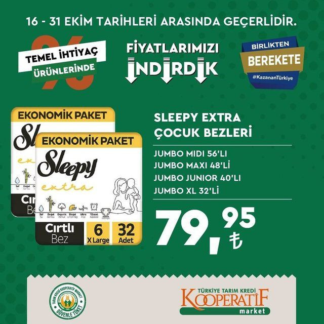 Tarım Kredi Kooperatif Marketlerinde büyük indirim - Sayfa 6