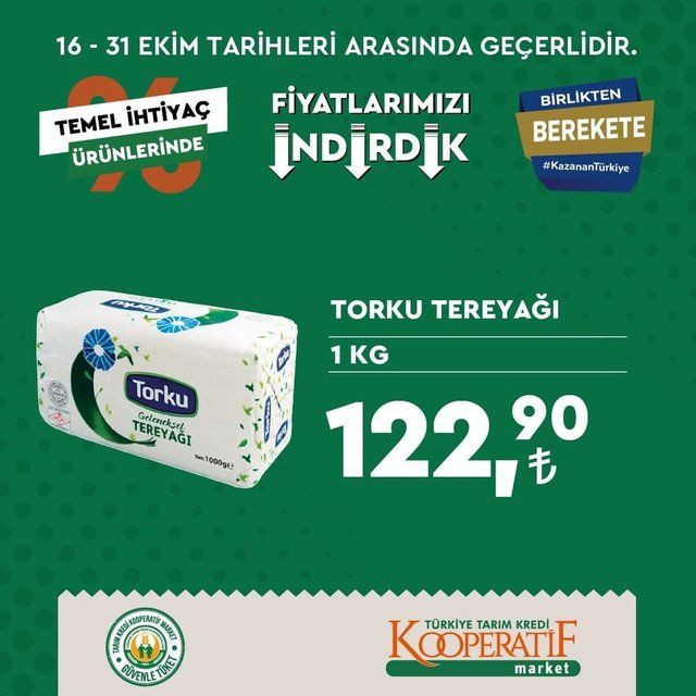 Tarım Kredi Kooperatif Marketlerinde büyük indirim - Sayfa 22