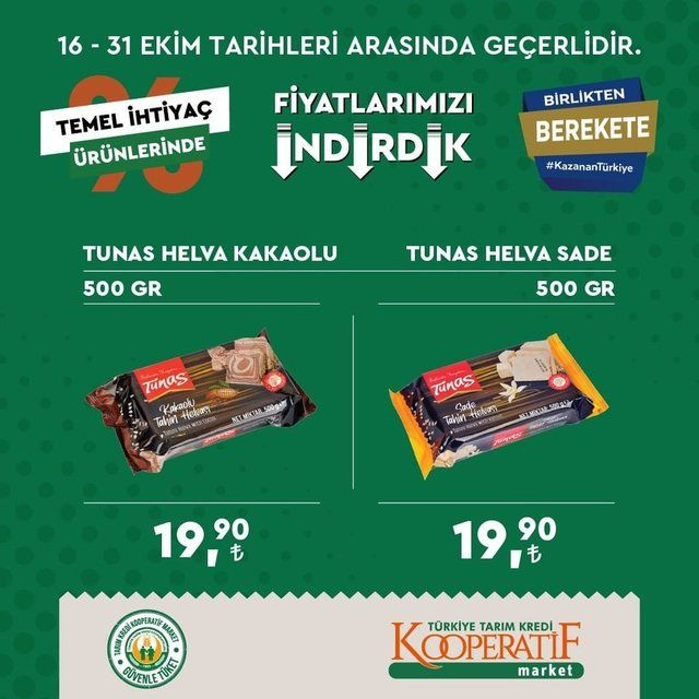 Tarım Kredi Kooperatif Marketlerinde büyük indirim - Sayfa 26