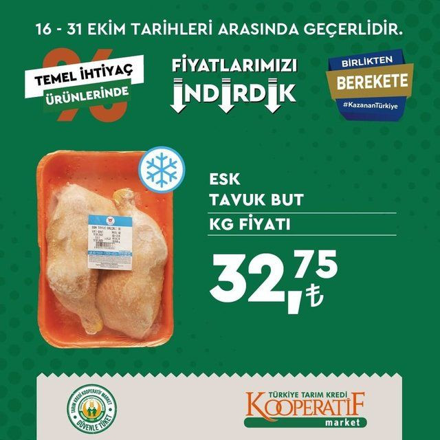 Tarım Kredi Kooperatif Marketlerinde büyük indirim - Sayfa 30