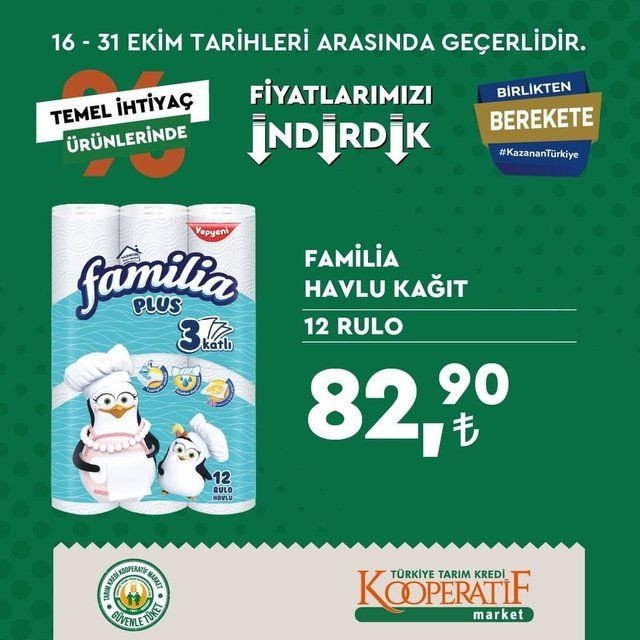 Tarım Kredi Kooperatif Marketlerinde büyük indirim - Sayfa 31