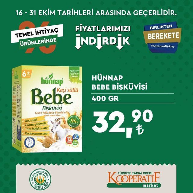 Tarım Kredi Kooperatif Marketlerinde büyük indirim - Sayfa 32