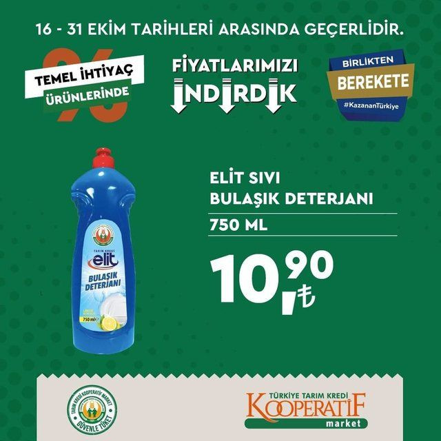 Tarım Kredi Kooperatif Marketlerinde büyük indirim - Sayfa 33