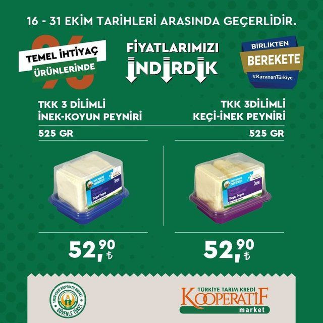 Tarım Kredi Kooperatif Marketlerinde büyük indirim - Sayfa 35