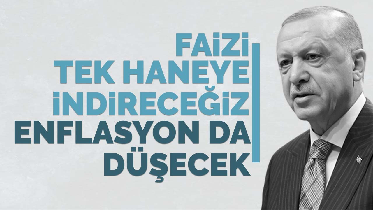 Cumhurbaşkanı Erdoğan’dan faiz mesajı