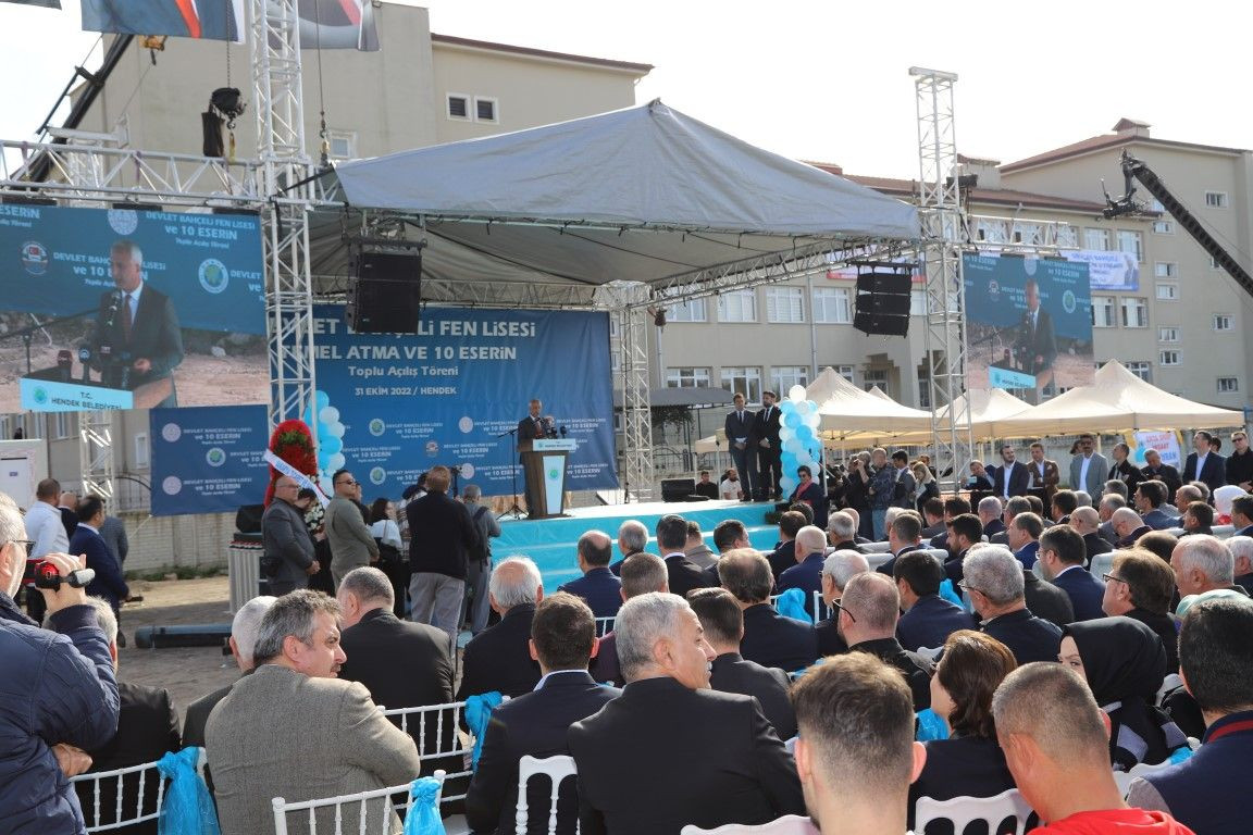 Hendek'te Devlet Bahçeli Fen Lisesine Temel, 10 Esere Açılış - Sayfa 15