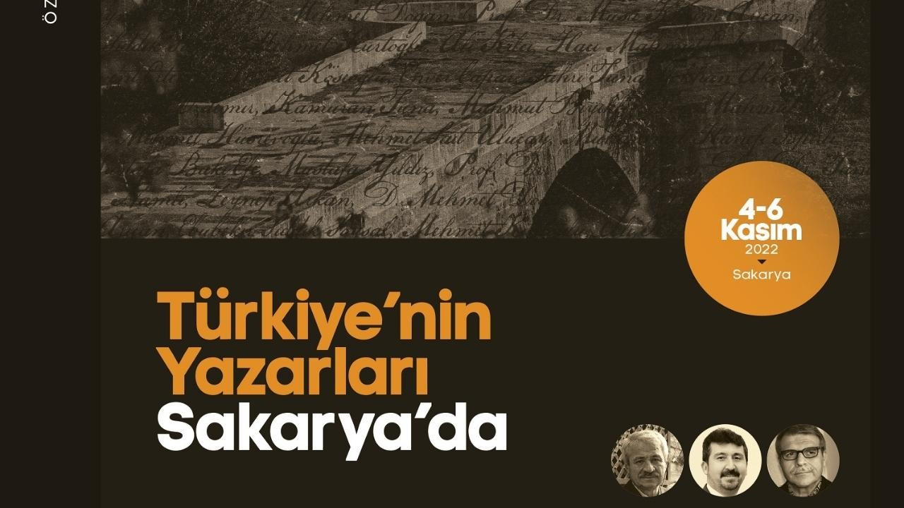 Türkiye’nin Yazarları Sakarya’da: 7 farklı bölgeden 23 şair ve yazar geliyor