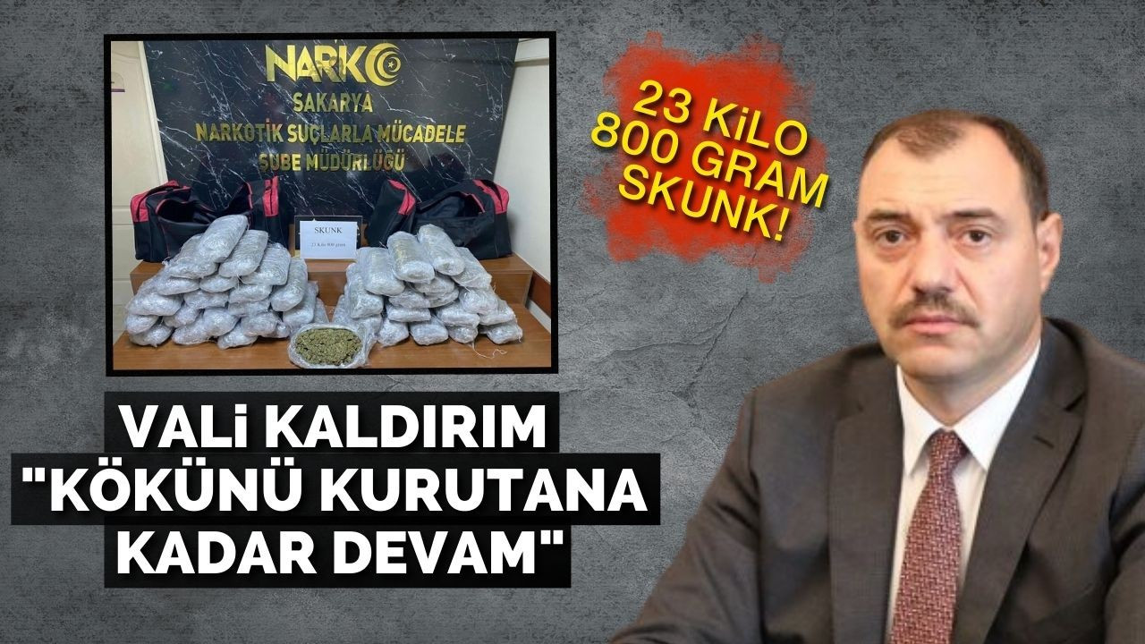 Vali Kaldırım: Kökünü kurutana kadar devam