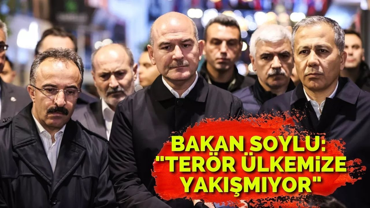 Bakan Soylu: "Terör ülkemize yakışmıyor"