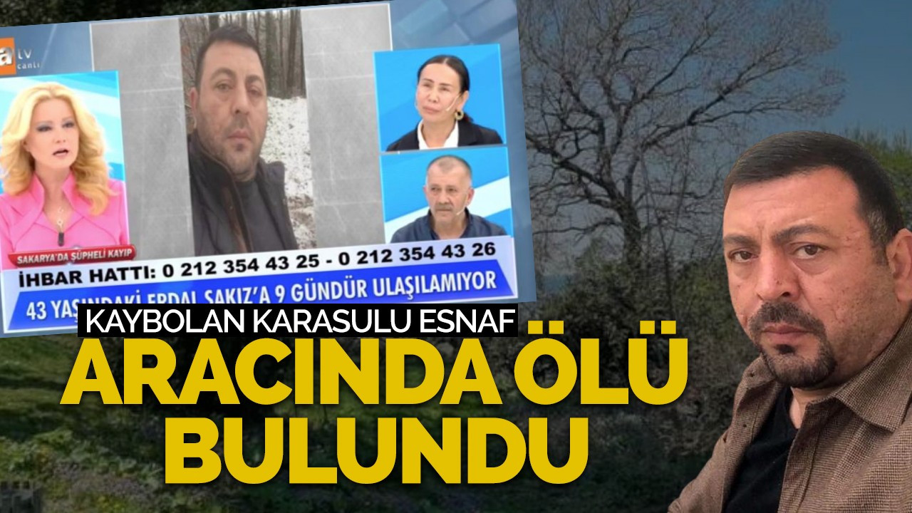 Karasulu esnaf ölü bulundu!