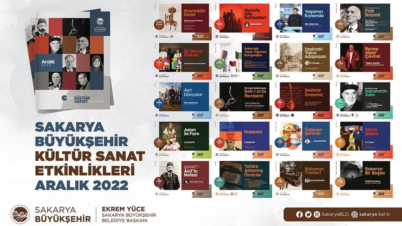 Büyükşehir Aralık kültür sanat etkinlikleri başlıyor