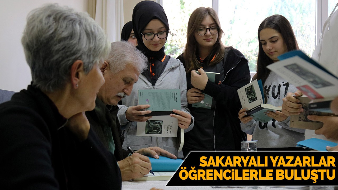 Sakaryalı yazarlar öğrencilerle buluştu