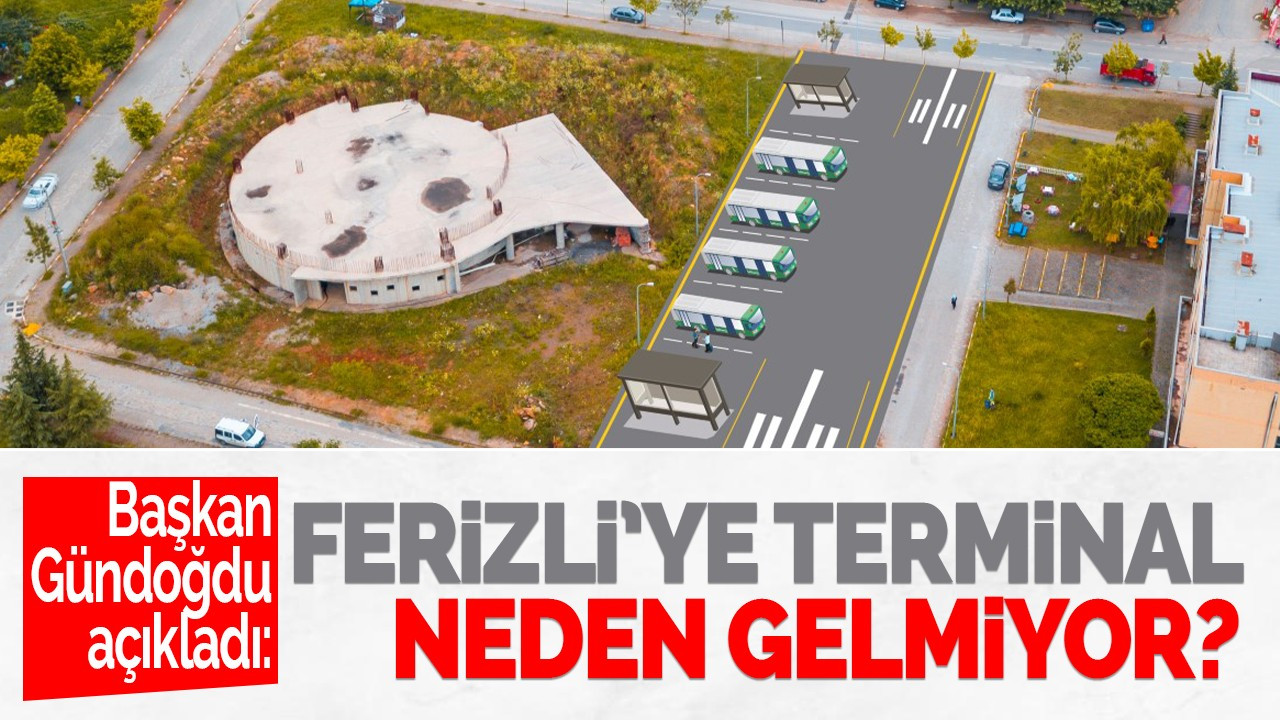 Gündoğdu açıkladı: Ferizli’ye Terminal Neden Gelmiyor?