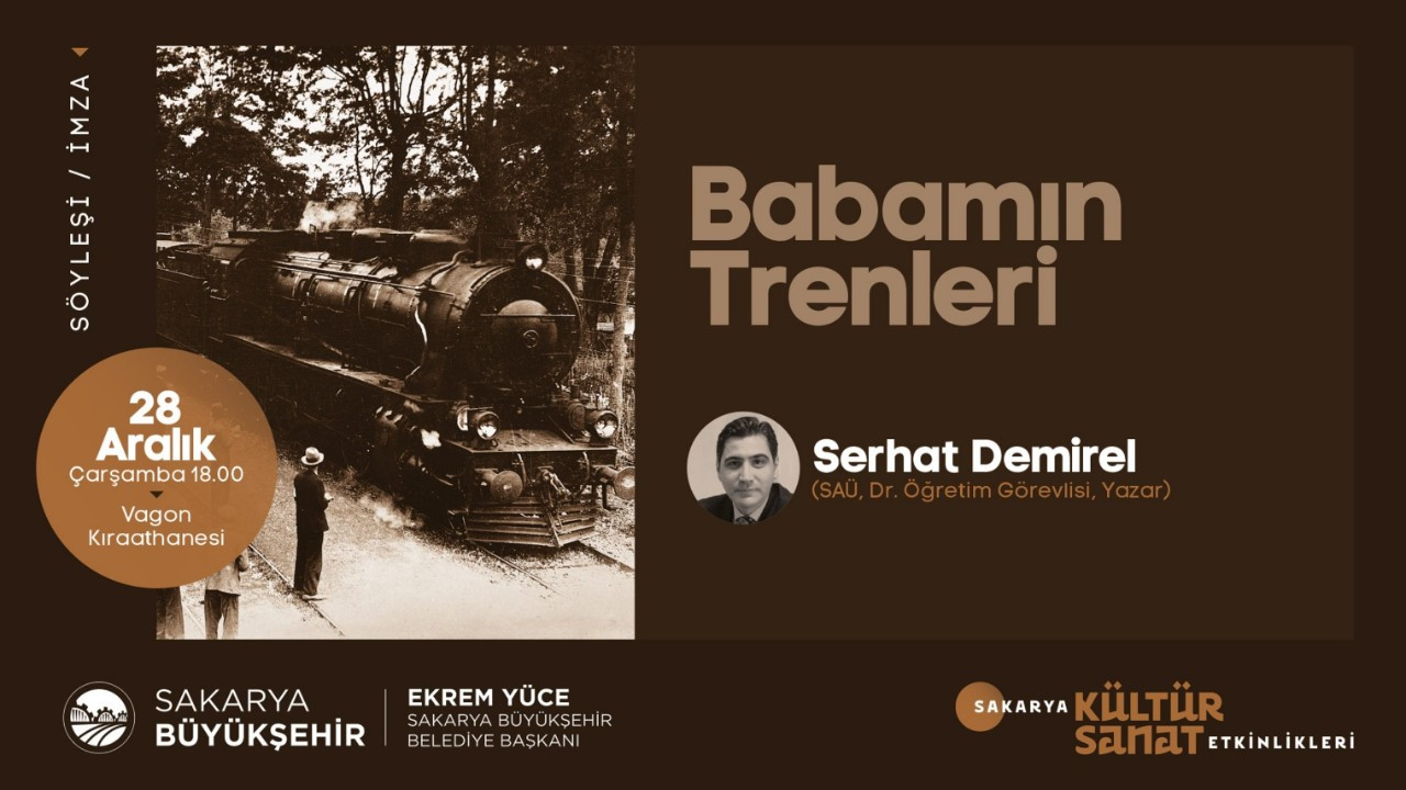 Vagon Kıraathanesi ‘Babamın Trenleri’ni konuk edecek