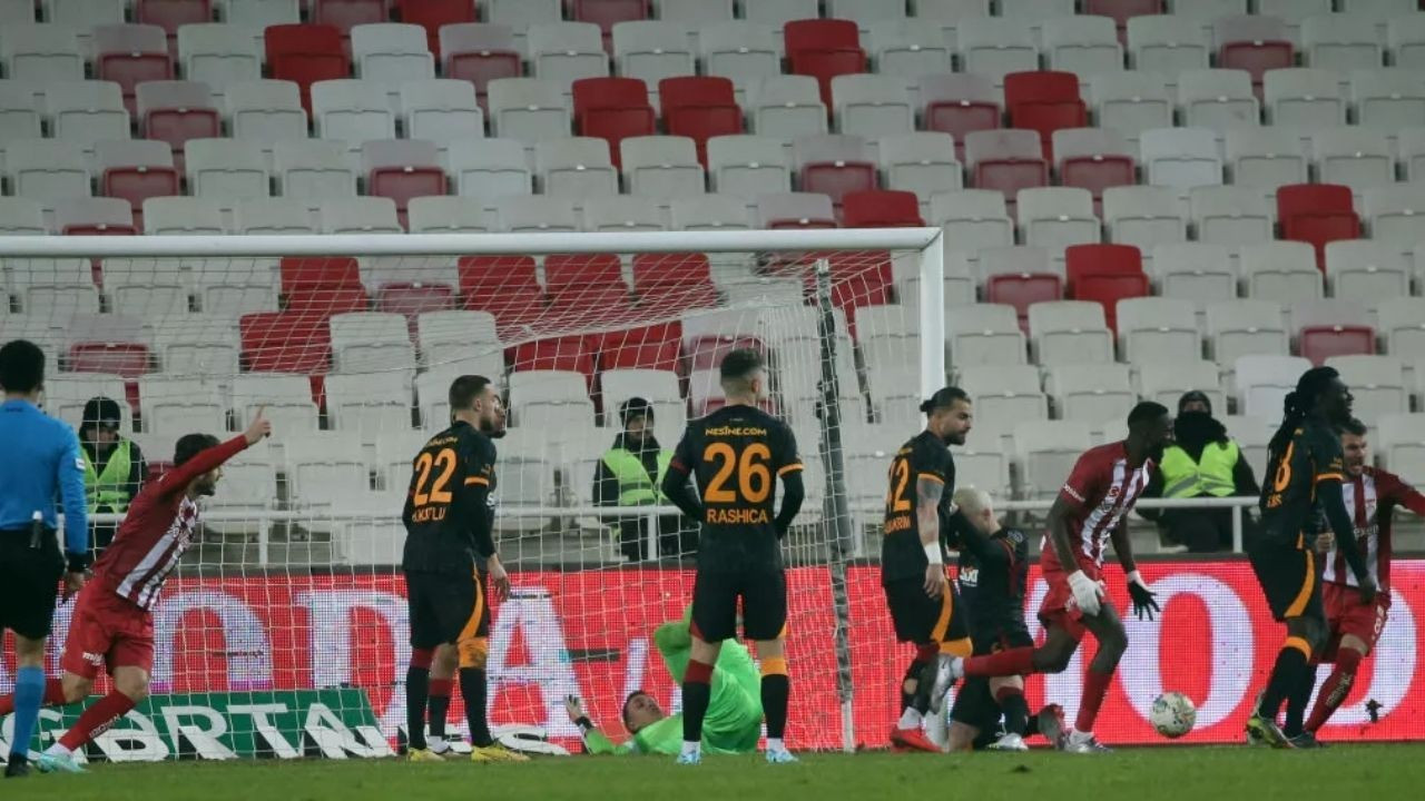 Sivasspor'dan TFF'ye flaş Galatasaray maçı başvurusu!