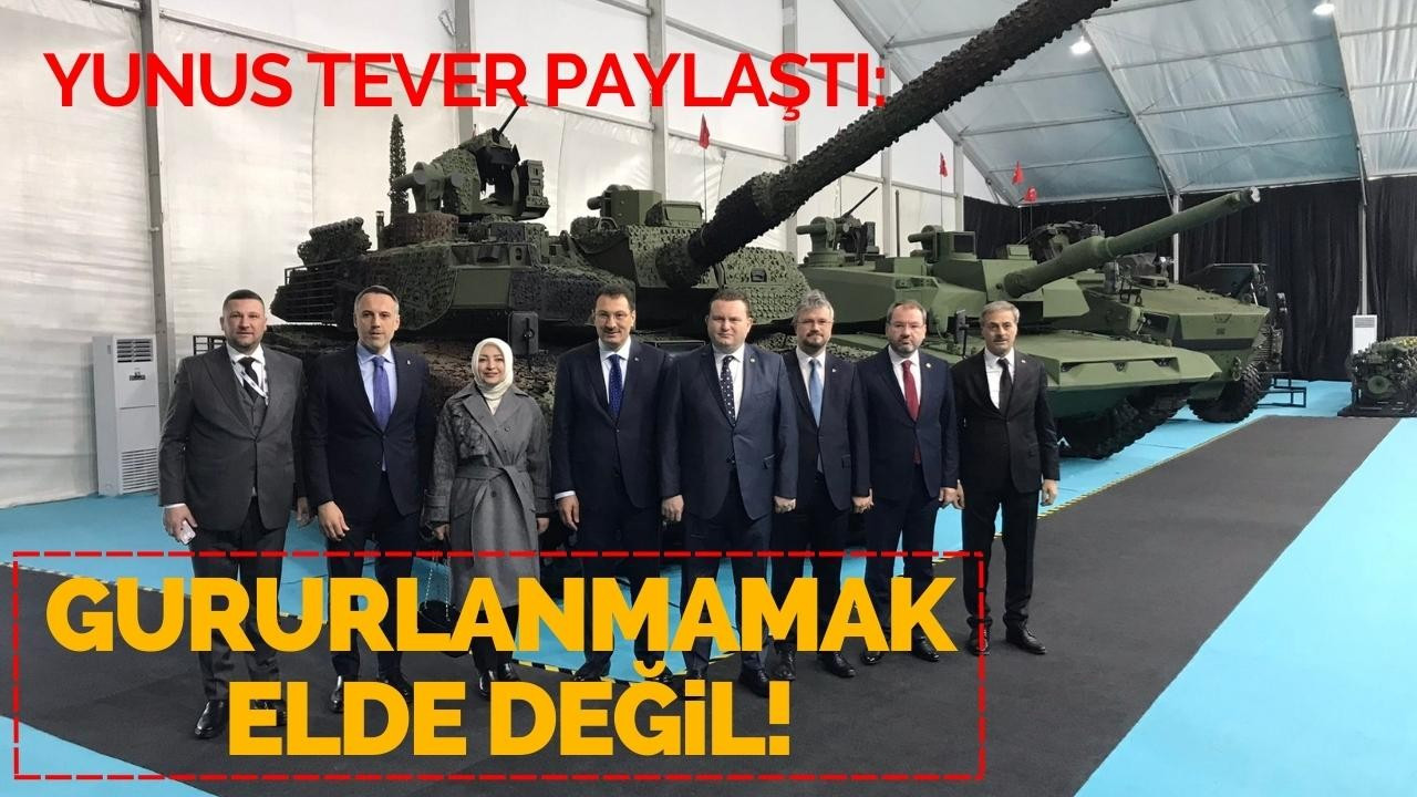 YUNUS TEVER PAYLAŞTI: GURURLANMAMAK ELDE DEĞİL!