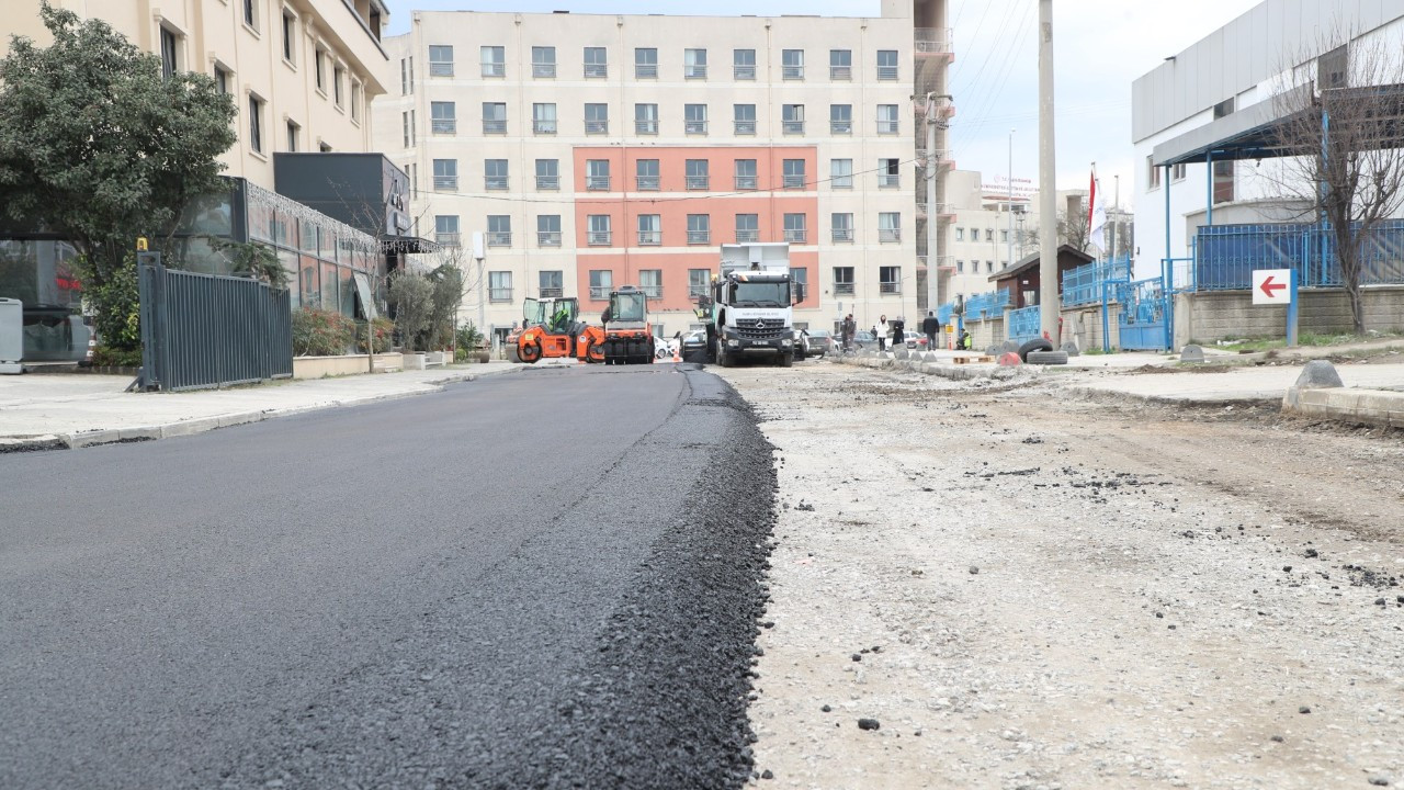 Büyükşehir’den SEAH bağlantı yoluna ilk işlem