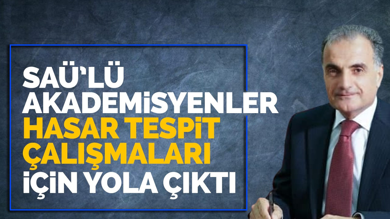 SAÜ’lü akademisyenler hasar tespit çalışmaları için yola çıktı