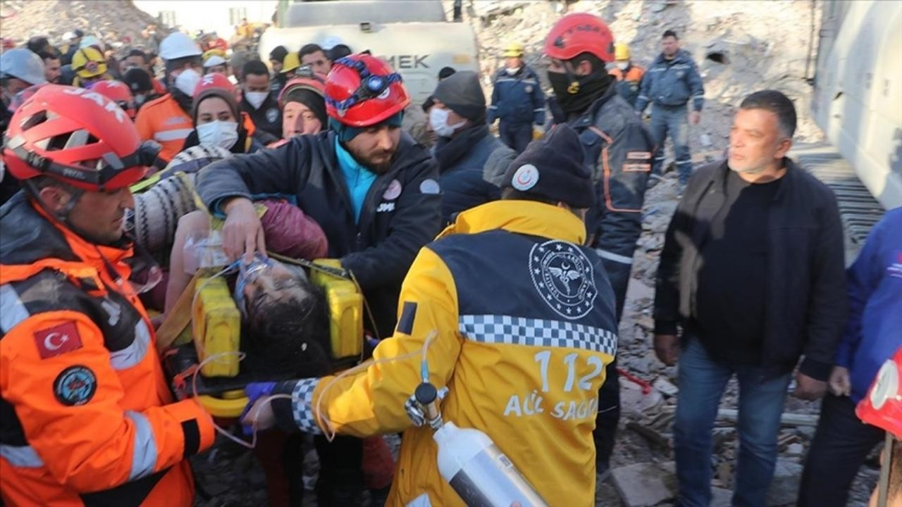 Kahramanmaraş'ta 35 yaşındaki kadın depremin 205. saatinde kurtarıldı