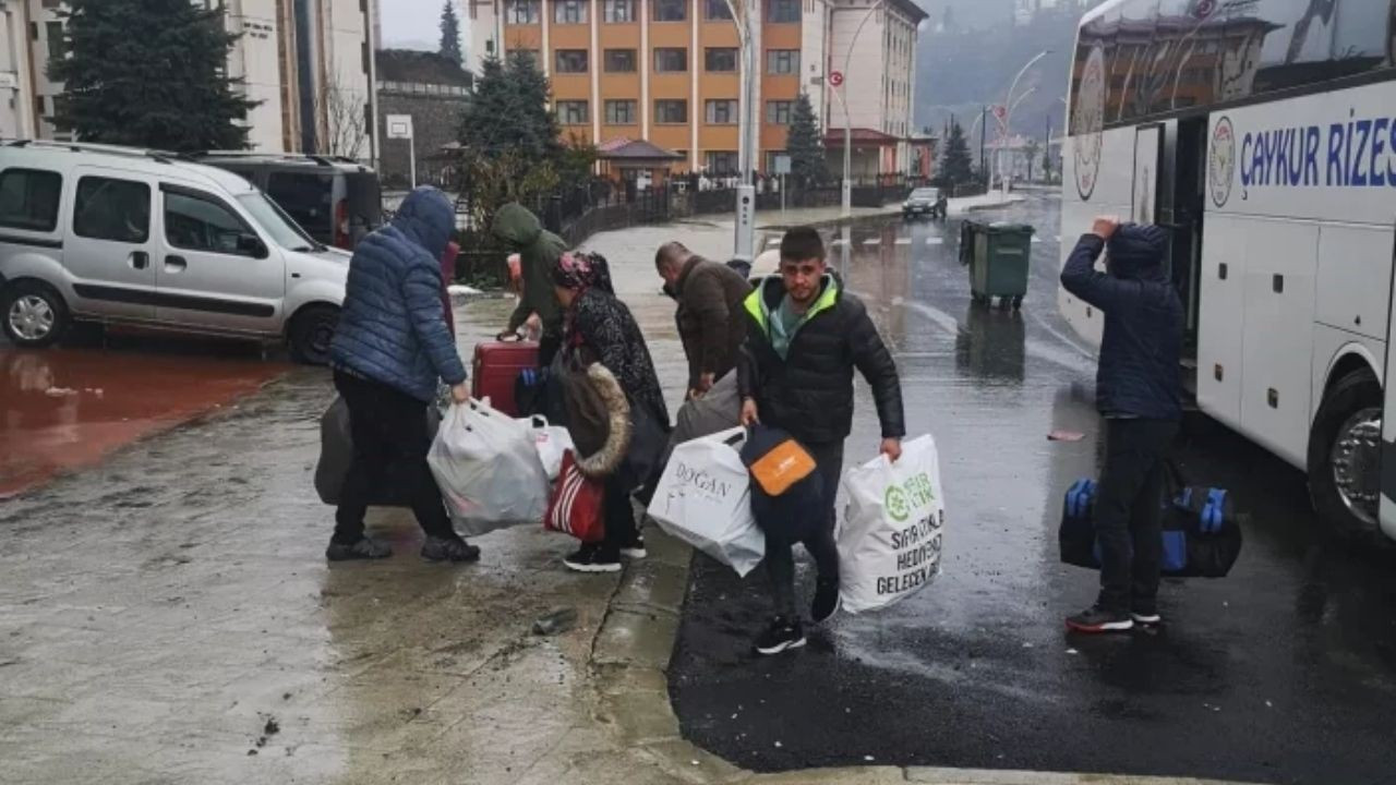 Afetzedeler yurtlara yerleştirilmeye devam ediyor