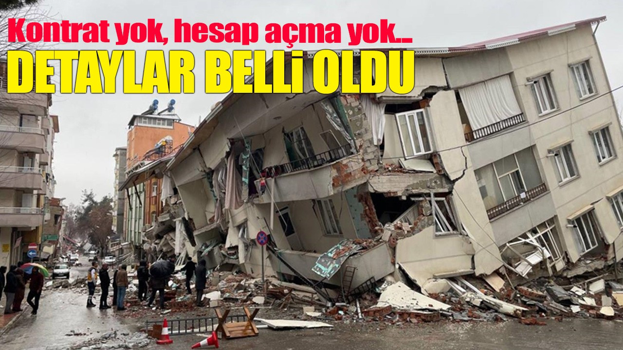 Detaylar belli oldu...