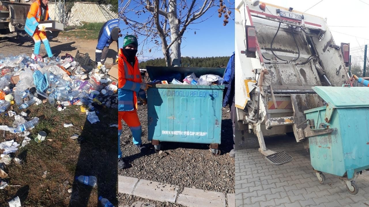 Serdivan Belediyesi Temizlik İşleri Ekipleri Deprem Bölgesinde