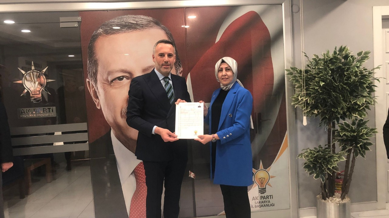Gülşan, aday adaylığı başvurusunda bulundu