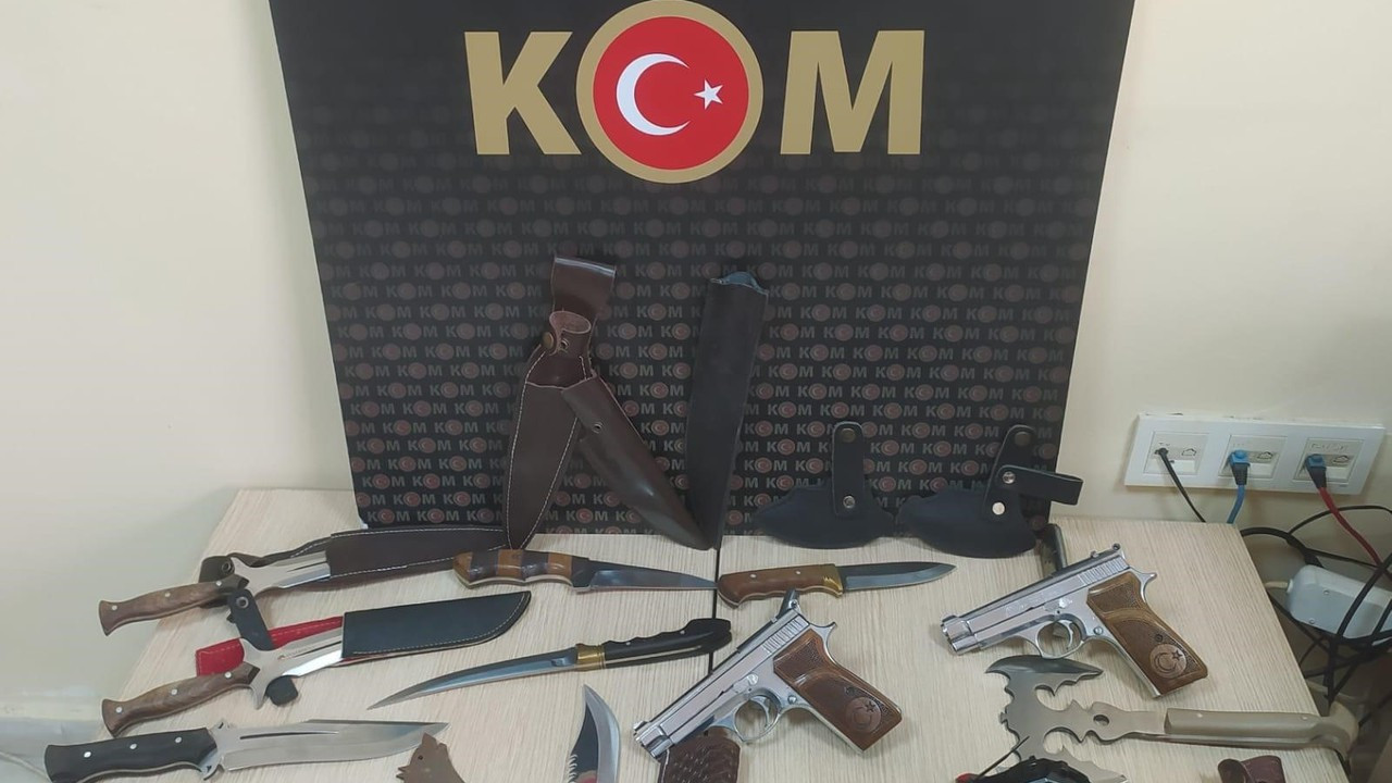 Kocaeli’de silah ticareti operasyonu: 5 gözaltı