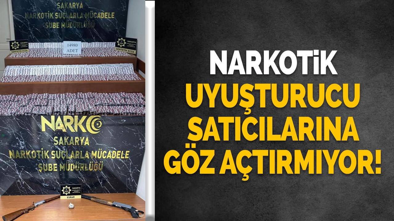 Narkotik uyuşturuculara göz açtırmıyor! 3 ayrı operasyon!