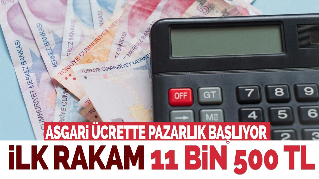 Asgari ücrette pazarlık başlıyor!