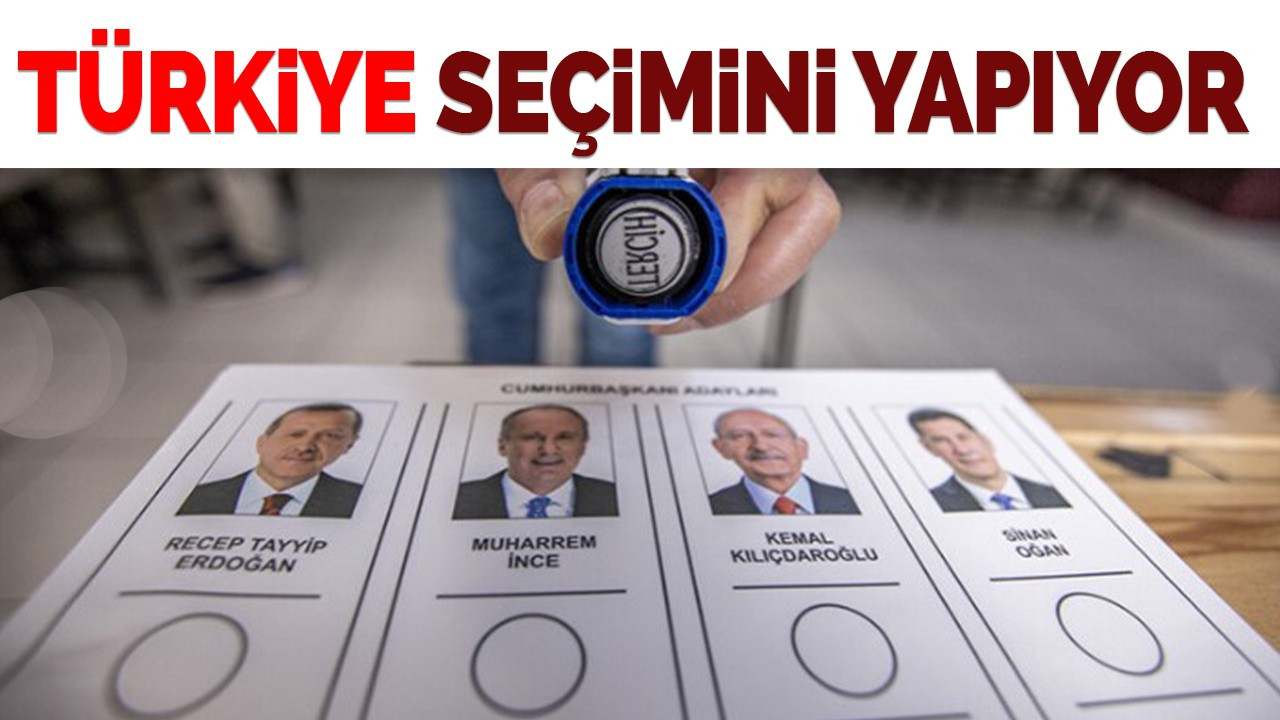 Türkiye seçimini yapıyor
