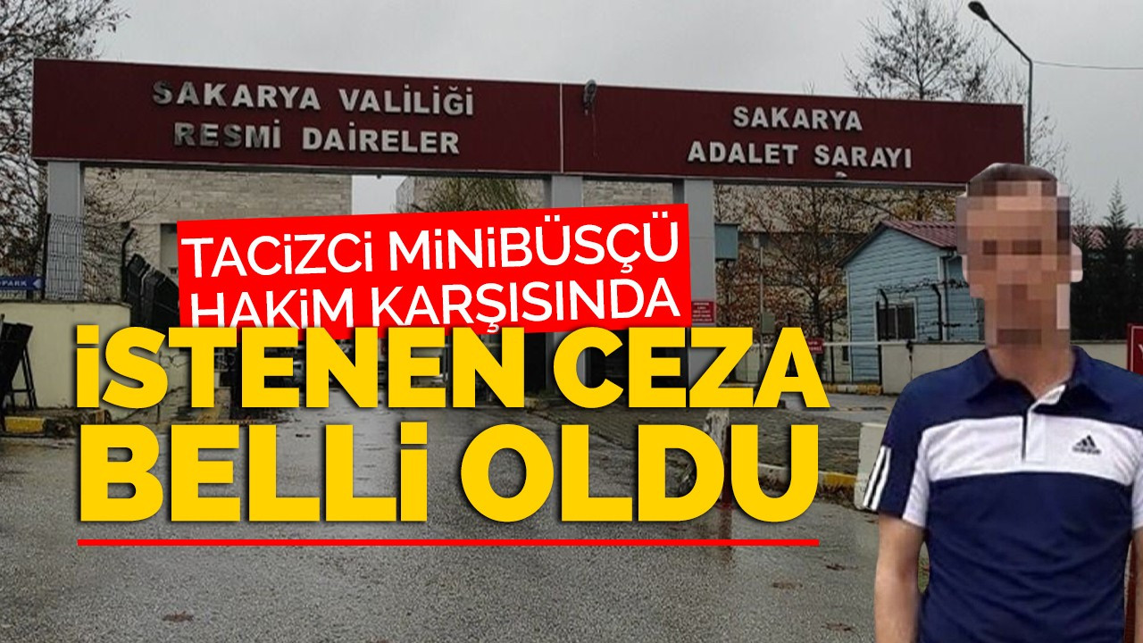 O tacizci yeniden hakim karşısında! işte istenen ceza