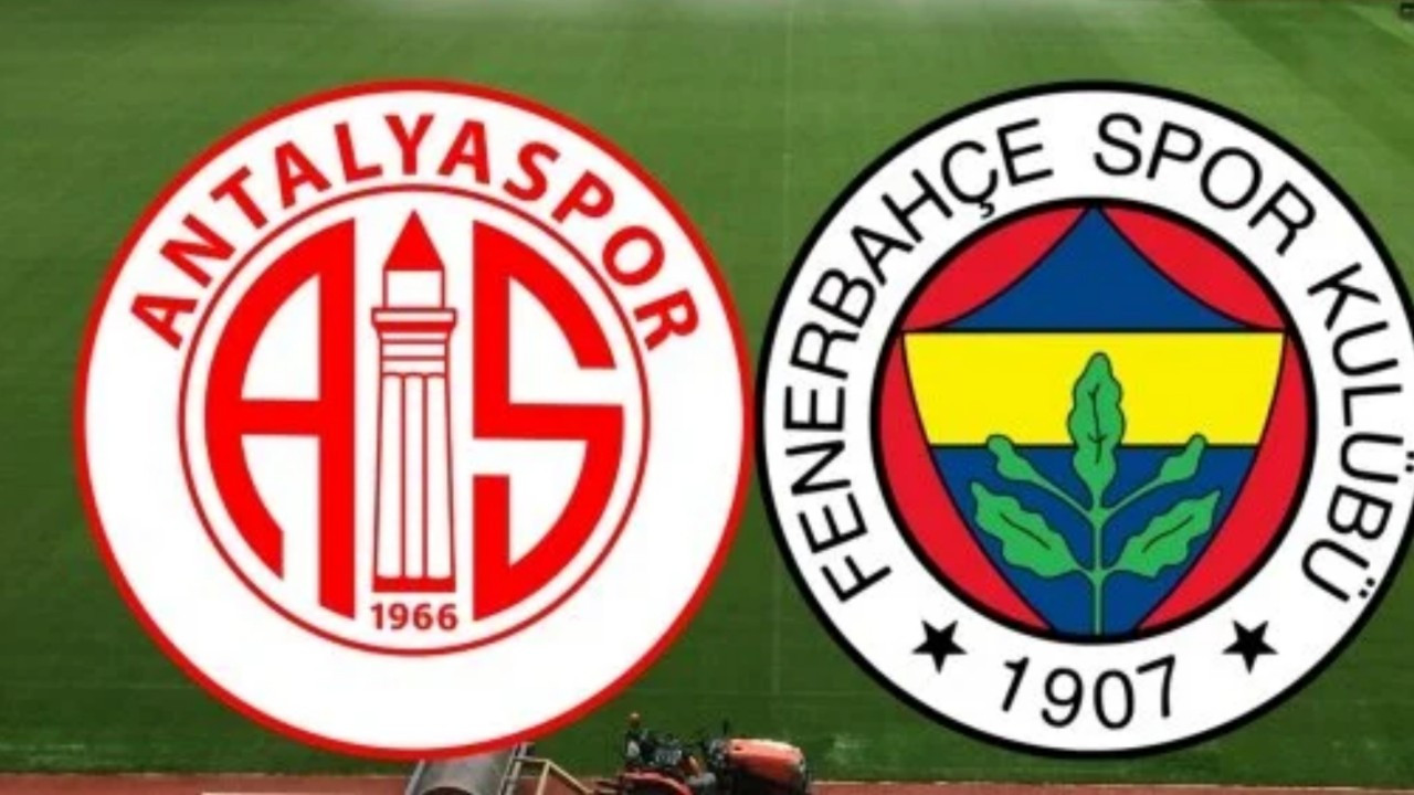 Fenerbahçe - Antalyaspor maçı canlı izle!