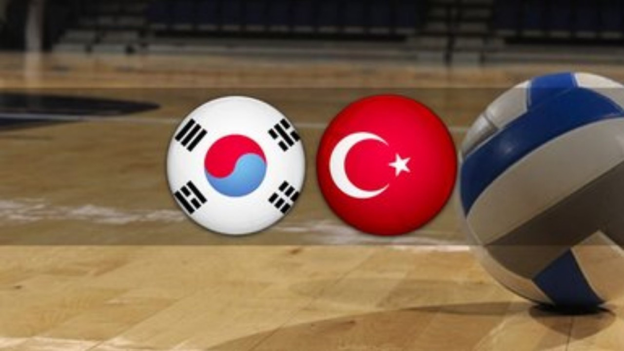 Güney Kore - Türkiye voleybol maçı!