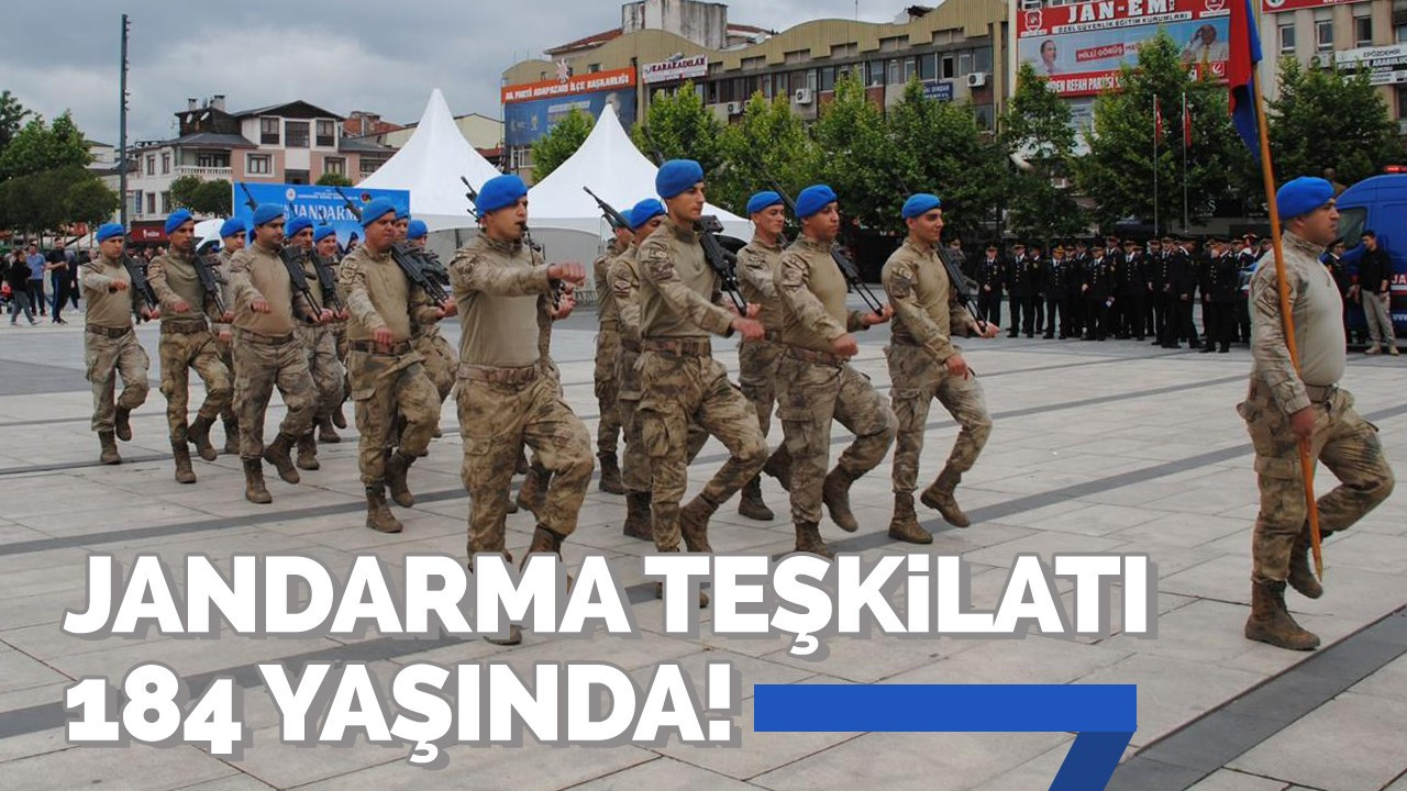 Jandarma Teşkilatı 184 yaşında!