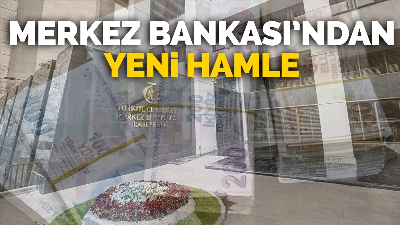 Merkez Bankası'ndan faiz kararı sonrası ilk adım!