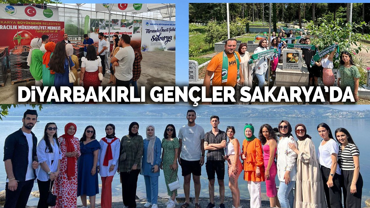 Diyarbakırlı gençler Sakarya’da