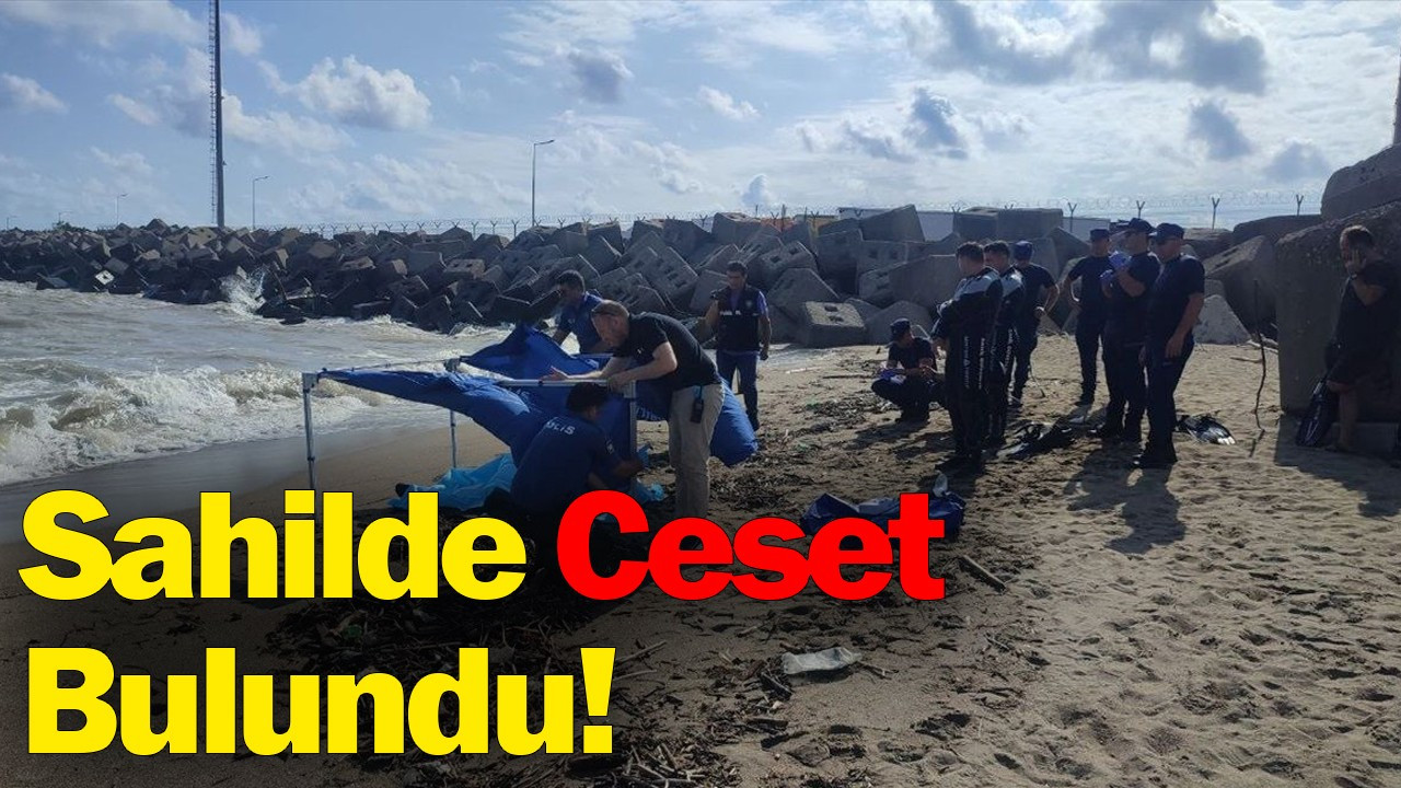 Sahilde Ceset Bulundu!