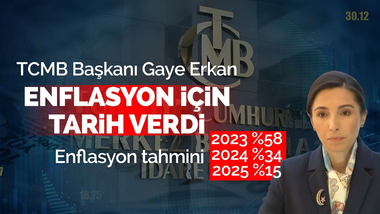 Merkez Bankası Başkanı Gaye Erkan'dan faiz ve enflasyon açıklaması!