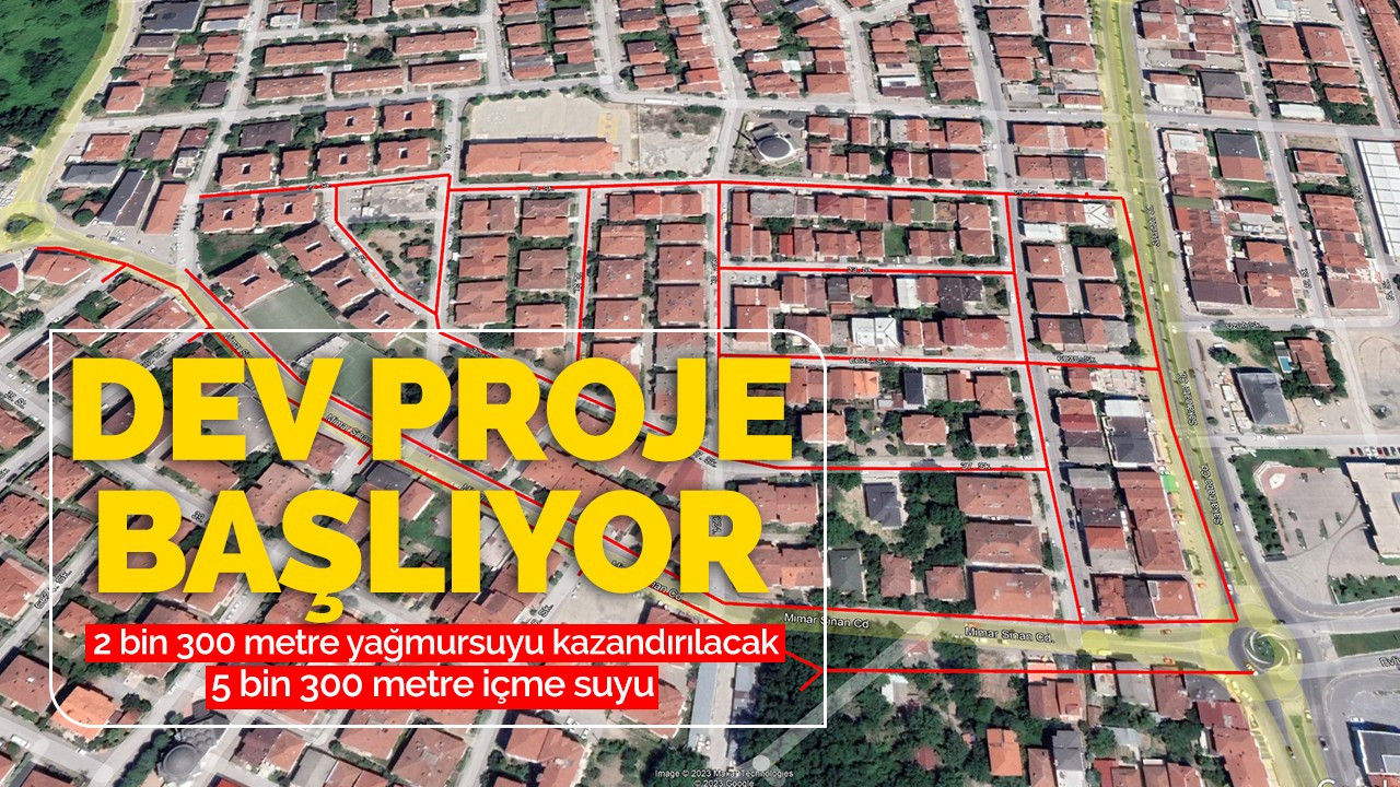 Büyükşehir Belediyesi dev altyapı projesinde çalışmaları başlatıyor