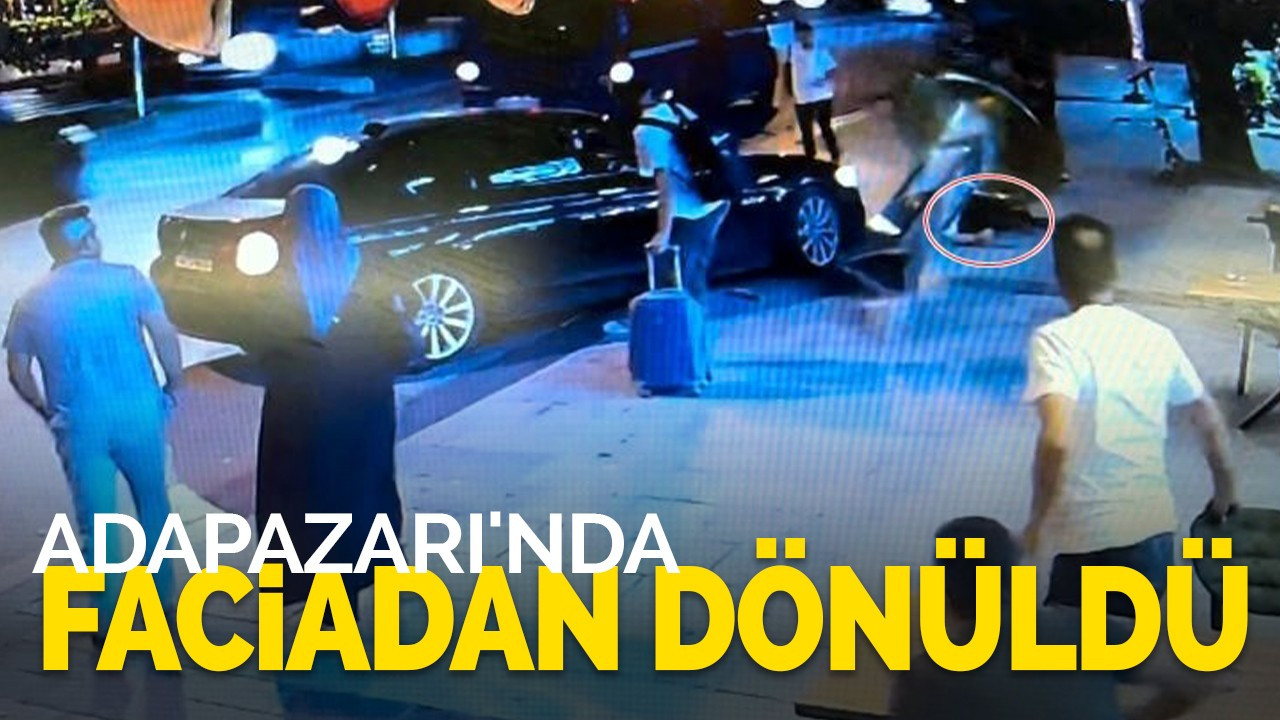 Adapazarı'nda facianın eşiğinden dönüldü