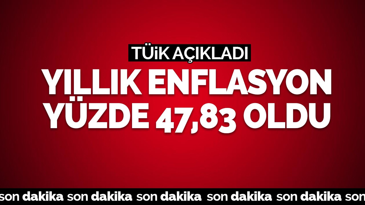 TÜİK 2023 temmuz ayı enflasyon oranını açıkladı!