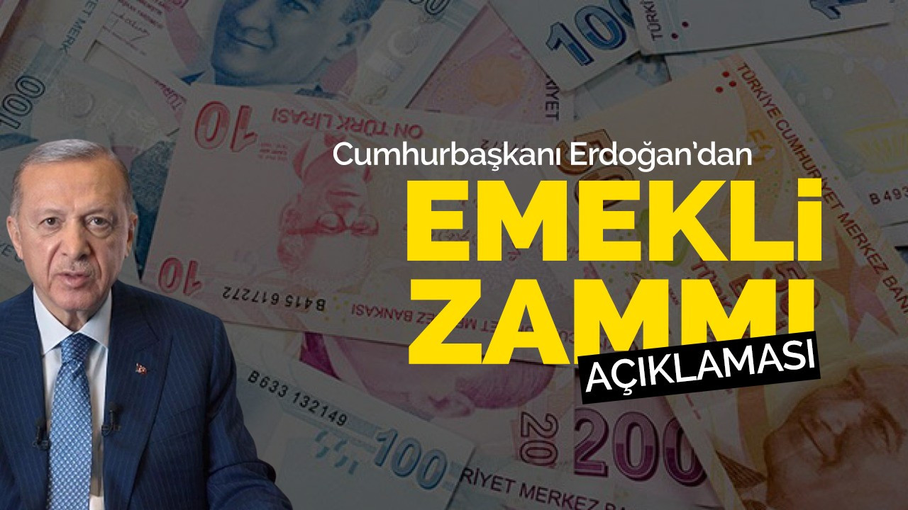 Erdoğan’dan memur ve emekliye zam açıklaması